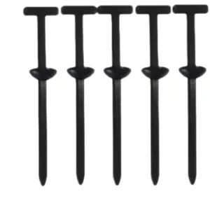 CHINEE Nylon Universal Cable Tie Buckle Car Cable Ties Multifunctional Push Pin Button Design UV Resistant 100 Pcs Cable Ties