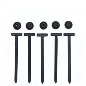 CHINEE Nylon Zip Ties Self-Locking Plastic Cable UV Resistant Zip Ties with Pin Button Design for Car Daily Repair Universal Buckle