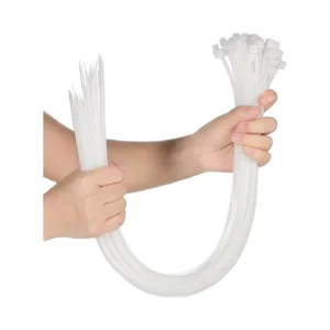 CHINEE Nylon66 Heat Resistant Self-Locking Zip Ties High Tensile Strength Cable Ties for Electrical and Automotive Use