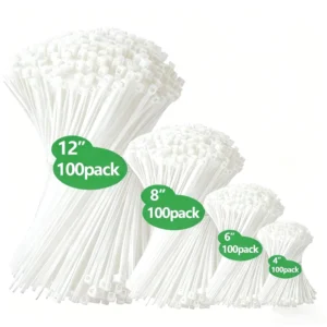 CHINEE ODM OEM Factory UV Cold Heat Resistant Flame Retardant PA66 Nylon Self Locking 100mm Industrial Use Cable Ties