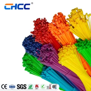 CHINEE OEM Color Self Locking Nylon Cable Ties 4 Inch 6 Inch 8 Inch Color Cable Ties Factory