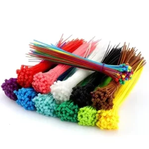 CHINEE OEM Factory Direct Sale UV Self locking Cable Ties Multi color High and Low Temperature Resistance Nylon Plastic Cable Tie