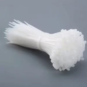 CHINEE OEM ROHS UV White Black Color Selflocking Nylon 66 Cable Tie Nylon 66 Plastic Cable Zip Ties Nylon Clamps Factory