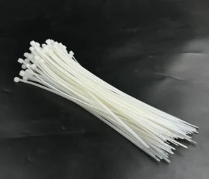 CHINEE PA6 Adjustable Self Locking Nylon Clamps Cable Ties 4.6mm X 300mm Industrial Use