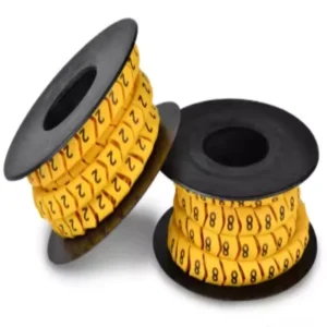 CHINEE PVC Customized Sample Free Cable Marker Cable Wire Label Marker
