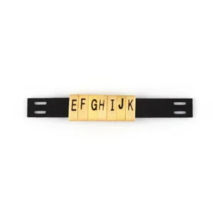 CHINEE Plastic Cable Marker Tie Black Color 100pcs bag