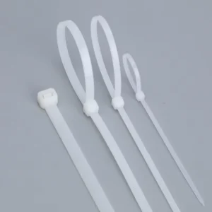 CHINEE Plastic Cable Tie Custom Printed logo Cable Tie Holder Adjustable Releasable Nylon Hook and Loop Strap Cable Ties Plastic Buckle