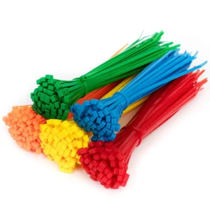 CHINEE Plastic Cable Ties High Strength Multiple Colors Uv Resistant Nylon Customized OEM Bridas De Nylon 4.8 X 300 Self-locking