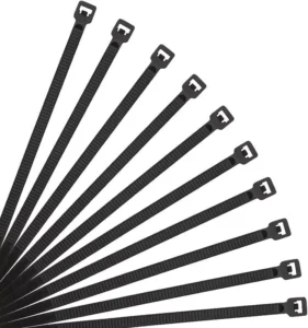 CHINEE Plastic Cable Ties UV Resistant Self-Locking Nylon Zip Ties Multipurpose Fastening Straps for Wire & Cable Organizing