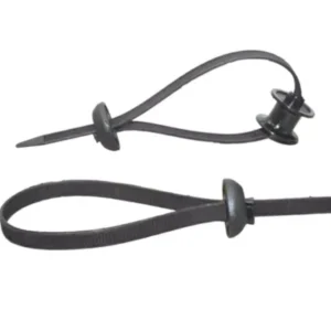 CHINEE Plastic Nylon Double-sided Toothed Car Cable Ties