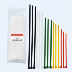 CHINEE Plastic Self Locking Nylon 66 Heat Resistant Eco Friendly Reusable Cable Zip Tie 2.5mm Width 40~+120 Temperature Range