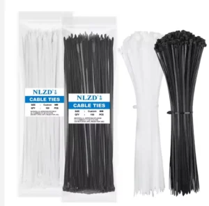 CHINEE Polyamide PA66 Self Locking Cable Ties with High and Low Temperature Resistance UV Resistance Fire Retardancy Rating UL94 V 2