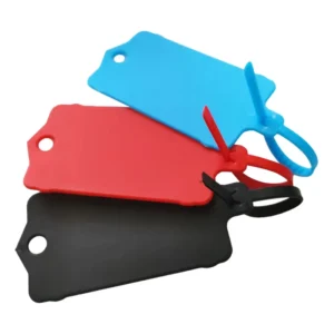 CHINEE Printable Plastic Padlock Seals Warehouse Management Plastic Tags Large Label Cable Ties for Warehouse Containers