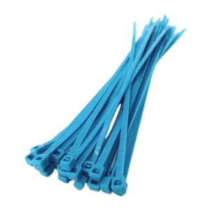 CHINEE Printed Blue Cable Ties with Label 368×4.80