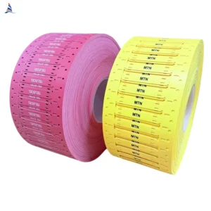 CHINEE Professional Cable Marker Tag Set Yellow White Identification Plates for Wire Management