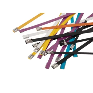 CHINEE Pvc Sprayed Stainless Steel Flexible Cable Ties