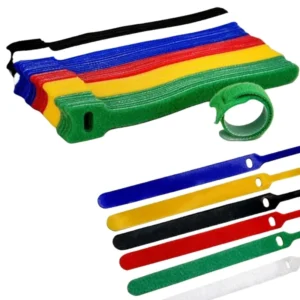 CHINEE Quality Cable Ties Binding Strap Velcroes 100% Nylon Hook and Loop Velcroes Data Cable Ties Custom Binding Strap Velcroes