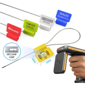 CHINEE RFS-002 High Security RFID Cable Seal Writable RFID Wire Seal NFC HF RFID Cable Tie Tag Container Bolt Seal