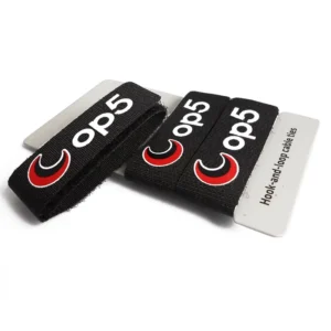 CHINEE Reusable Adhesive Nylon Cable Strap Custom Size Hook and Loop Cable Tie for Shoes Bags Garments
