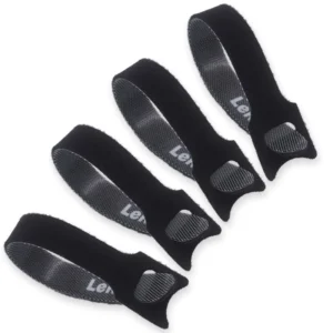 CHINEE Reusable Cable Ties Adjustable Cord Straps Cable Organizer Cord Wrap and Hook Loop Cords Management