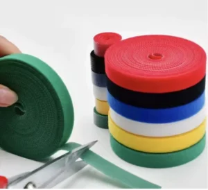 CHINEE Reusable Double Side Nylon Back to Back Velcroes Cable Organizer Hook and Loop Ties for Cable Management