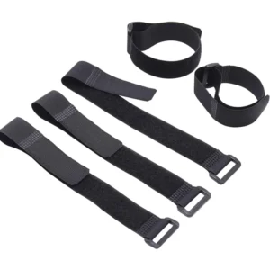 CHINEE Reusable Fastening Cable Straps Wire Loop Ties Adjustable Cinch Straps Hook and Loop Straps Cord Ties for Extension Cord Wrap