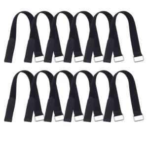 CHINEE Reusable Hook and Loop Fastening Cable Ties Cable Straps for Home Office Tablet Pc Wires Organizer Hook and Loop Cable Tie