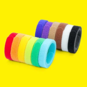 CHINEE Reusable Nylon Cable Tie With Hook and Loop Fastener for Convenient Wire Organization and Cable Management