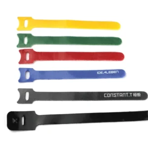 CHINEE Reusable Self Adhesive Double Sided Cable Ties Hook and Loop Fastening Eco Friendly Back to Back Strap