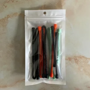 CHINEE Reusable Silicone Twist Ties Assorted Colors and Sizes All Purpose Bendable Tie