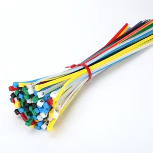 CHINEE Rohs Certified Eco Friendly PA Nylon 66 Self Locking Cable Ties High Tensile Strength 300mm Strap Free Logo Printing 50bags MOQ