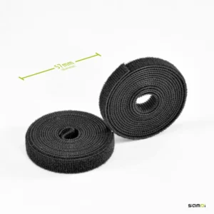 CHINEE SAMDI Double Sided Nylon Back to Back Velcro Cable Organizer Hook and Loop Ties for Office Workers Cable Management