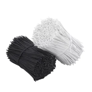 CHINEE SDPSI Bendable Cable Ties 0.55 0.9 0.75*80-250mm Black & White Plastic Shell with Galvanized Iron Core Reusable Hardware