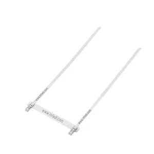CHINEE SS304 316 Natural Stainless Steel Cable Marker Plate 0.25 0.3 0.4 0.5mm Cable Ties