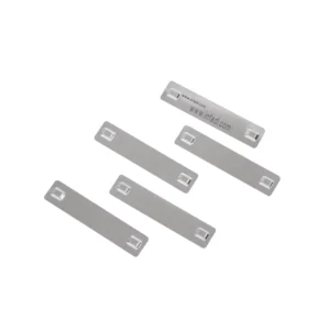 CHINEE SS304 Uncoated Stainless Steel Cable Tie Marker Tag for Marking