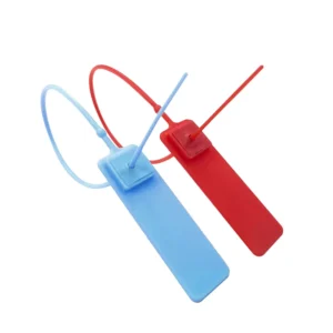 CHINEE ST8034 Factory Supplier Price Disposable pp Material Plastic Seal 28cm Cable Tie Sealing Tag for Express Package