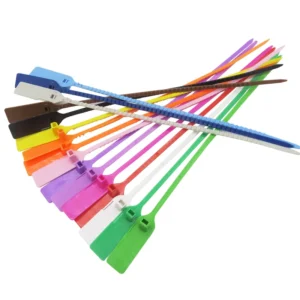 CHINEE Seals Hangtags Custom Logo Logistics Lead Seal Anti disassembly Cable Tie Tags for Clothing
