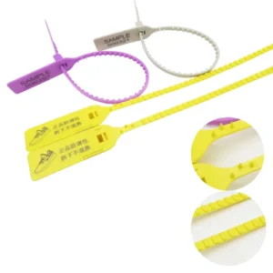 CHINEE Seals Hangtags Custom Logo Logistics Lead Seal Anti disassembly Cable Tie Tags for Clothing