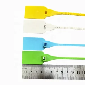 CHINEE Security Sealing Labels Maker Custom Laser Engraved Logo Garment Writable Hanging Retail Zip Tags for Clothing