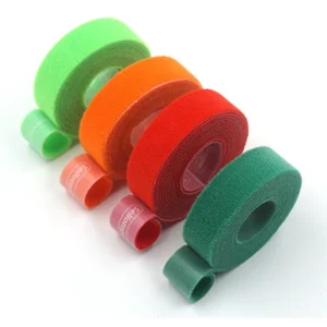 CHINEE Self Adhesive Cable Ties Nylon Double Sided Back to Back Combination Polyester Hook and Loop Fabric Tape