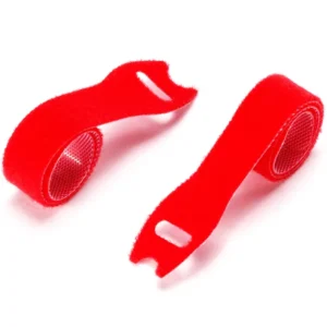 CHINEE Self Adhesive Eco Friendly Wire Cable Ties with Custom Logo Printed Hook and Loop Strap for Organization and Security