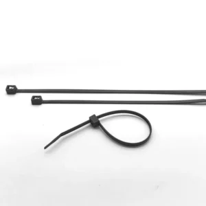 CHINEE Self Cutting Cable Ties 8 Inch Black UV Resistant Nylon Wire Ties for Indoor Outdoor Use Eco friendly