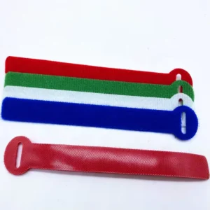 CHINEE Self Gripping Cable Ties Fastening Nylon Tape Double Side Back to Back Hook and Loop Straps Wires Cords