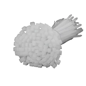 CHINEE Self Locking Black Nylon Cable Ties High Strength Plastic Fasteners for Wire Bundling & Fixing
