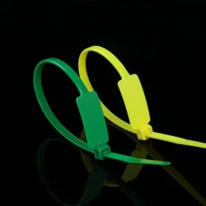 CHINEE Self-Locking Different Shape Electrical Insulated Nylon Pa66 Cable Ties with Tags