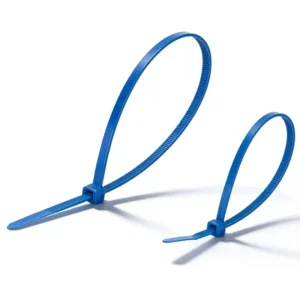 CHINEE Self Locking ETFE Zip Ties 250mm Length 3.6mm Width Extreme Temperature Resistant (-60C-200C) Industrial Cable