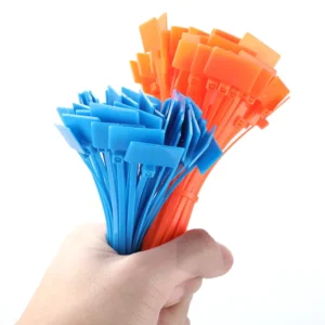 CHINEE Self Locking Heat Resistant Nylon 66 Cable Ties Tags 3.6mm X 200mm CE ROHS Certified Easy Mark Labels for