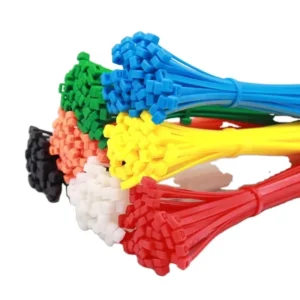CHINEE Self Locking Nylon 66 Plastic Cable Ties for Photovoltaic Applications 3000 Hours UV Resistance L 7.87 Inch UV Cable Ties