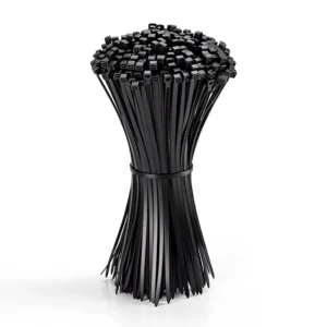 CHINEE Self Locking Nylon Cable Ties 100mm Length 1.3mm Width for Electrical Cables Bundles