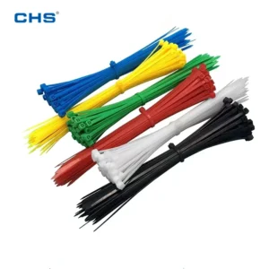 CHINEE Self-Locking Nylon Cable Ties 2.5*150mm Reusable Black & White KSS Cable Tie TY-Rap Cable Ties